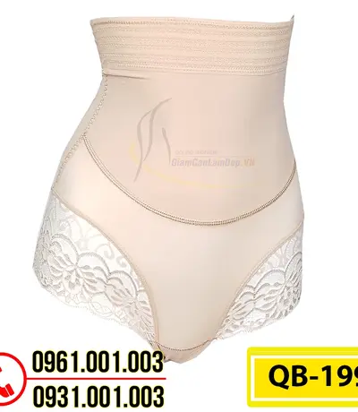 Quần Gen Định Hình Chống Cuộn Giảm Kích Thước Vòng Eo (Cod: QB-199)