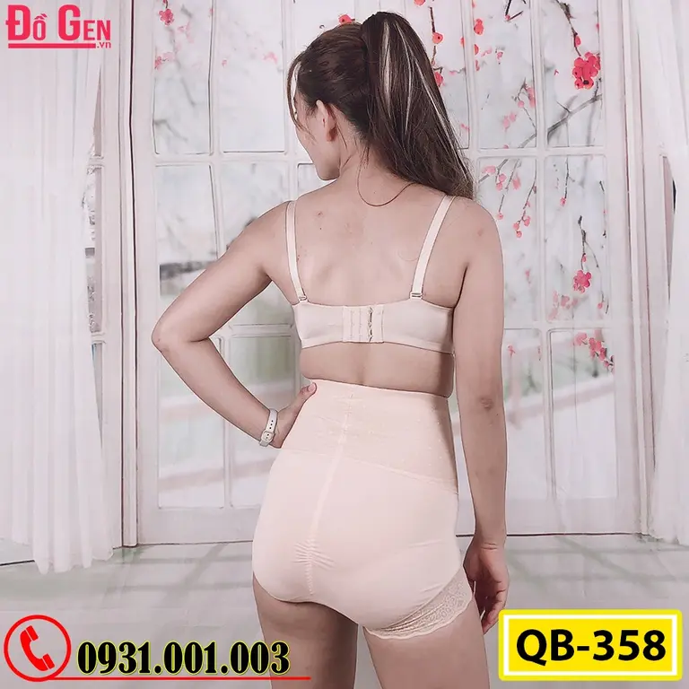 Quần Gen Định Hình - Gen Nịt Bụng Định Hình Nâng Mông Thu Nhỏ Eo (Cod: QB-358)