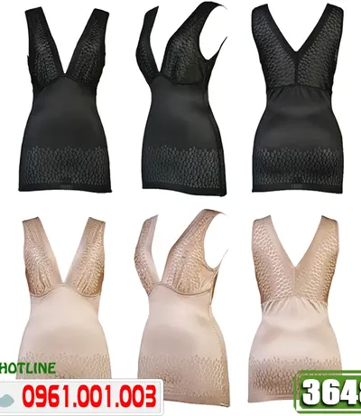 Áo Gen Định Hình Toàn Thân Ngắn (Cod: 3648)