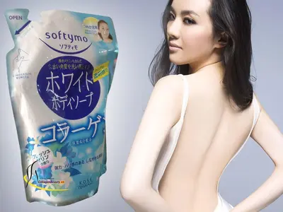 Sữa Tắm Trắng Mịn Da Softymo Collagen Kose Nhật