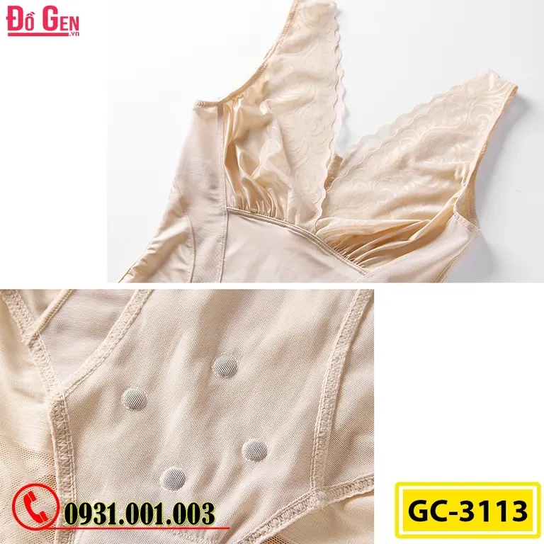 Bộ Đồ Gen Định Hình - Gen Nịt Bụng Dành Cho Người Thừa Cân Béo Phì (Cod: GC-3113)