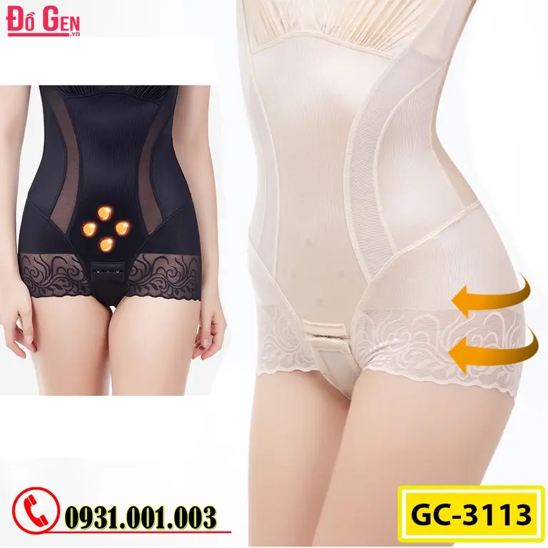 Bộ Đồ Gen Định Hình - Gen Nịt Bụng Dành Cho Người Thừa Cân Béo Phì (Cod: GC-3113)