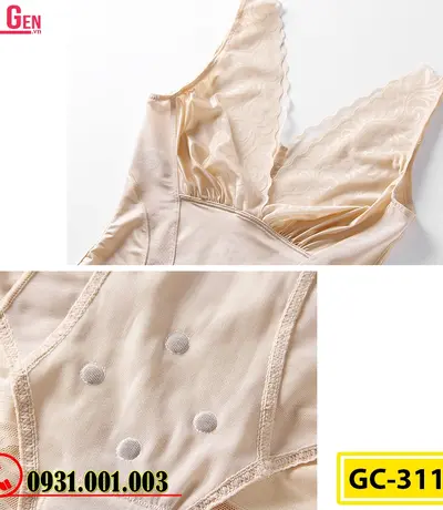 Bộ Đồ Gen Định Hình - Gen Nịt Bụng Dành Cho Người Thừa Cân Béo Phì (Cod: GC-3113)