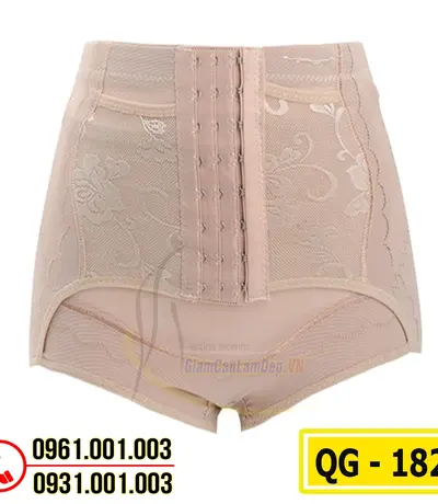 Quần Lót Gen Định Hình Có Gài Hỗ Trợ Thu Gọn Vòng Eo (Cod: QG-182)