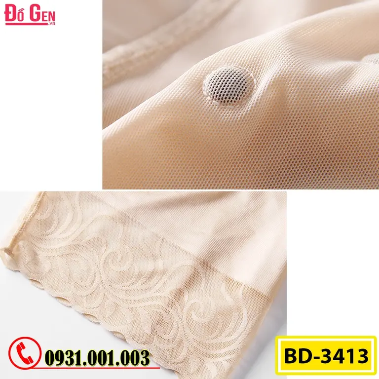 Đồ Lót Gen Định Hình - Gen Nịt Bụng Khoe Đường Cong Thon Gọn (Cod: BD-3413)