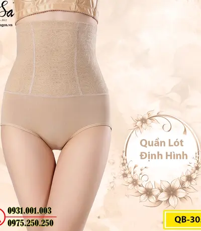 Quần Gen Định Hình Chống Cuộn Hỗ Trợ Giảm Cân (Cod: QB-305)