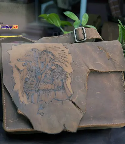 Túi Đeo Chéo Dành Cho Nam Tattoo Handmade Olug Mã SP 960