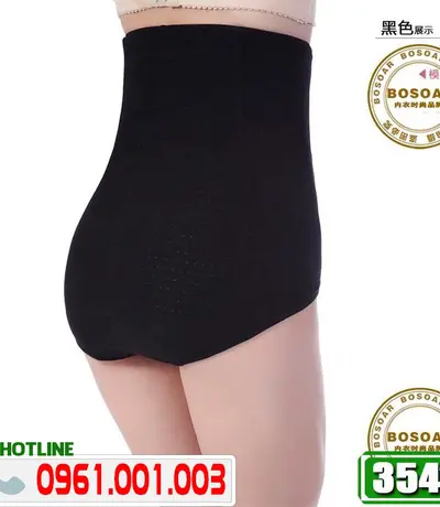 Quần Gen Nịt Bụng Chống Cuộn - Định Hình Vòng Eo, Chỉnh Hình Cột Sống (Cod: 3541)