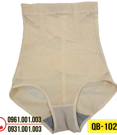 Quần Gen Định Hình Chống Cuộn Thu Gọn Vòng Eo (Cod: QB-102)